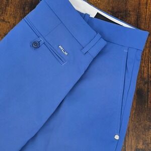 RLX Ralph Lauren Classic Fit Golf Shorts Mens 30 Blue Performance 8.5" NWOT